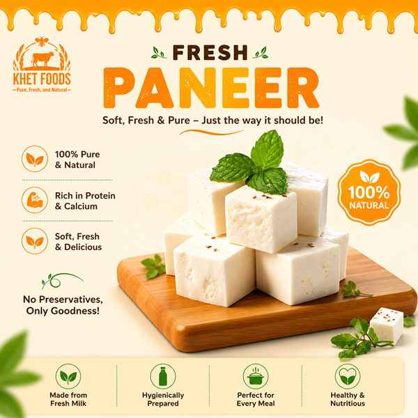 Fresh paneer